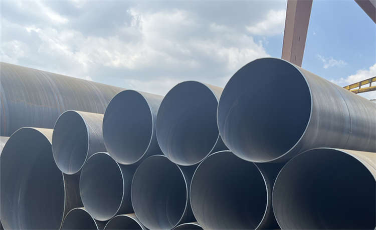 1300mm螺旋焊管，鋼材場2320mm螺旋焊管，火電廠循環水鋼管，供水防腐螺旋管